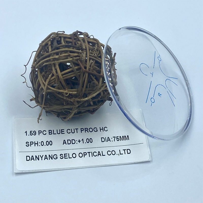 1.59 เลนส์โปรเกรสซีฟ PC Blue Block HMC/SHMC