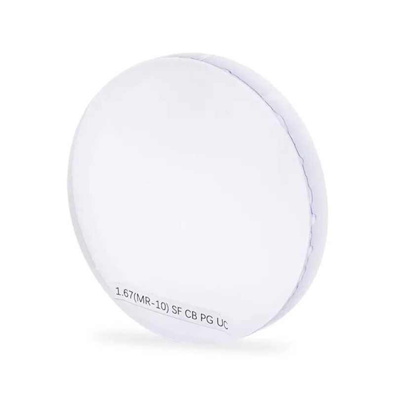 1.67 เลนส์โฟโตโครมิกชั้นเดียวแบบกึ่งสำเร็จรูป