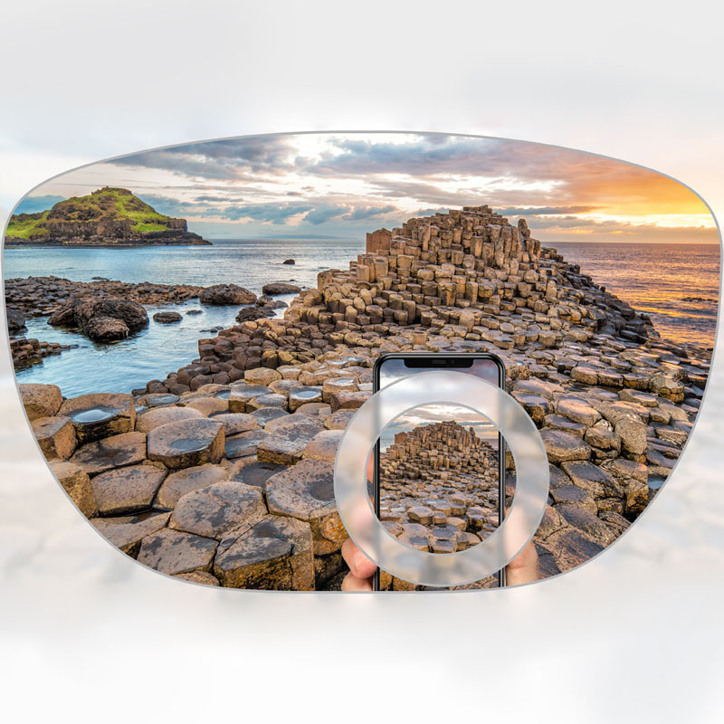 เลนส์สองชั้นแบบผสม